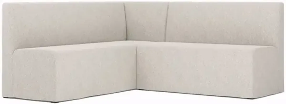 Suri Spanish Moss Dining Banquette - 76"