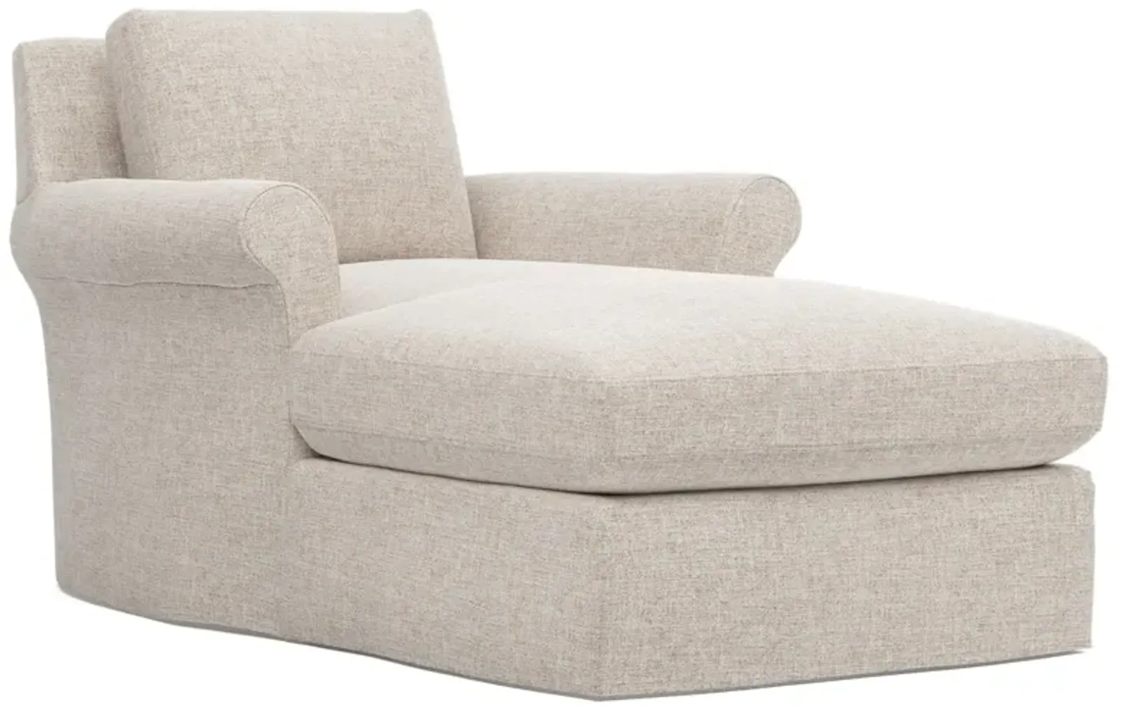 Ameerah Straw Performance Slipcovered Chaise
