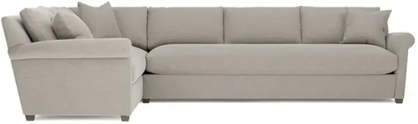Ameerah Dove Performance Corner Sectional - Right End - 140"
