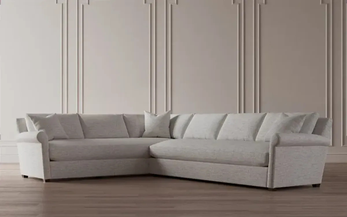 Ameerah Straw Performance Corner Sectional - Right End - 140"