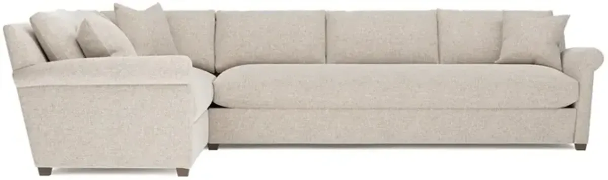 Ameerah Straw Performance Corner Sectional - Right End - 140"