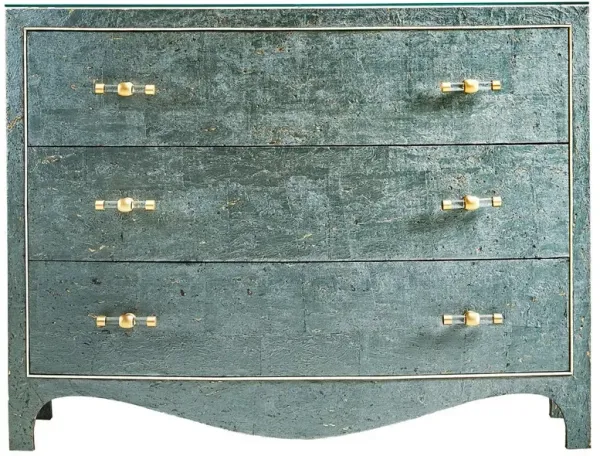 Margaux Updated Traditional Teal Chest