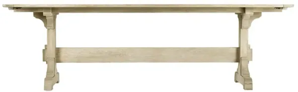 Marceau Updated Traditional Brown Oak Extendable Dining Table - 100-148"