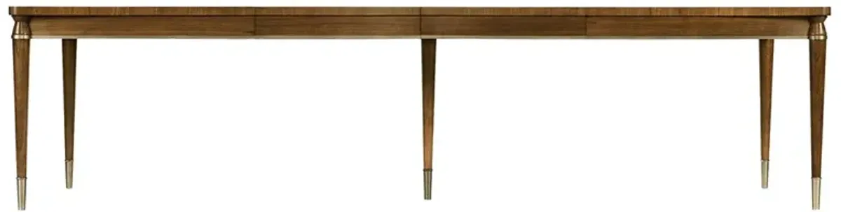 Ronin Modern Classic Walnut Rectangular Extendable Dining Table - 72-120"