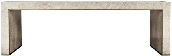 Miren Modern Classic Grey Burl Wood Rectangular Cocktail Table