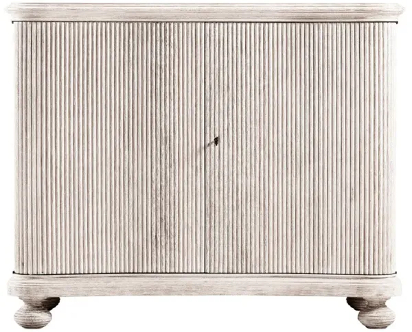 Gabriel Updated Traditional Washed Acacia Wood Rectangular Cabinet