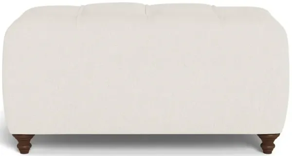 Davina Mascarpone Sustain Performance Basket Weave Rectangular Ottoman - 48"