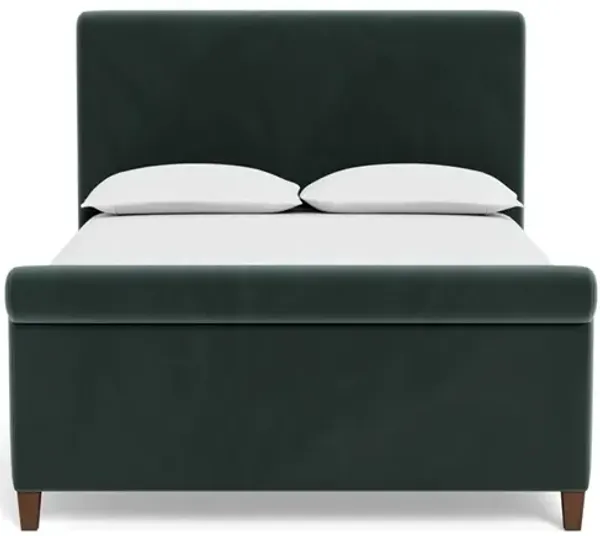 Marleigh Lagoon Performance Velvet Bed - Queen