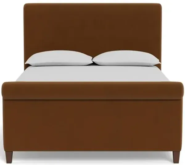 Marleigh Spice Performance Velvet Bed - Queen