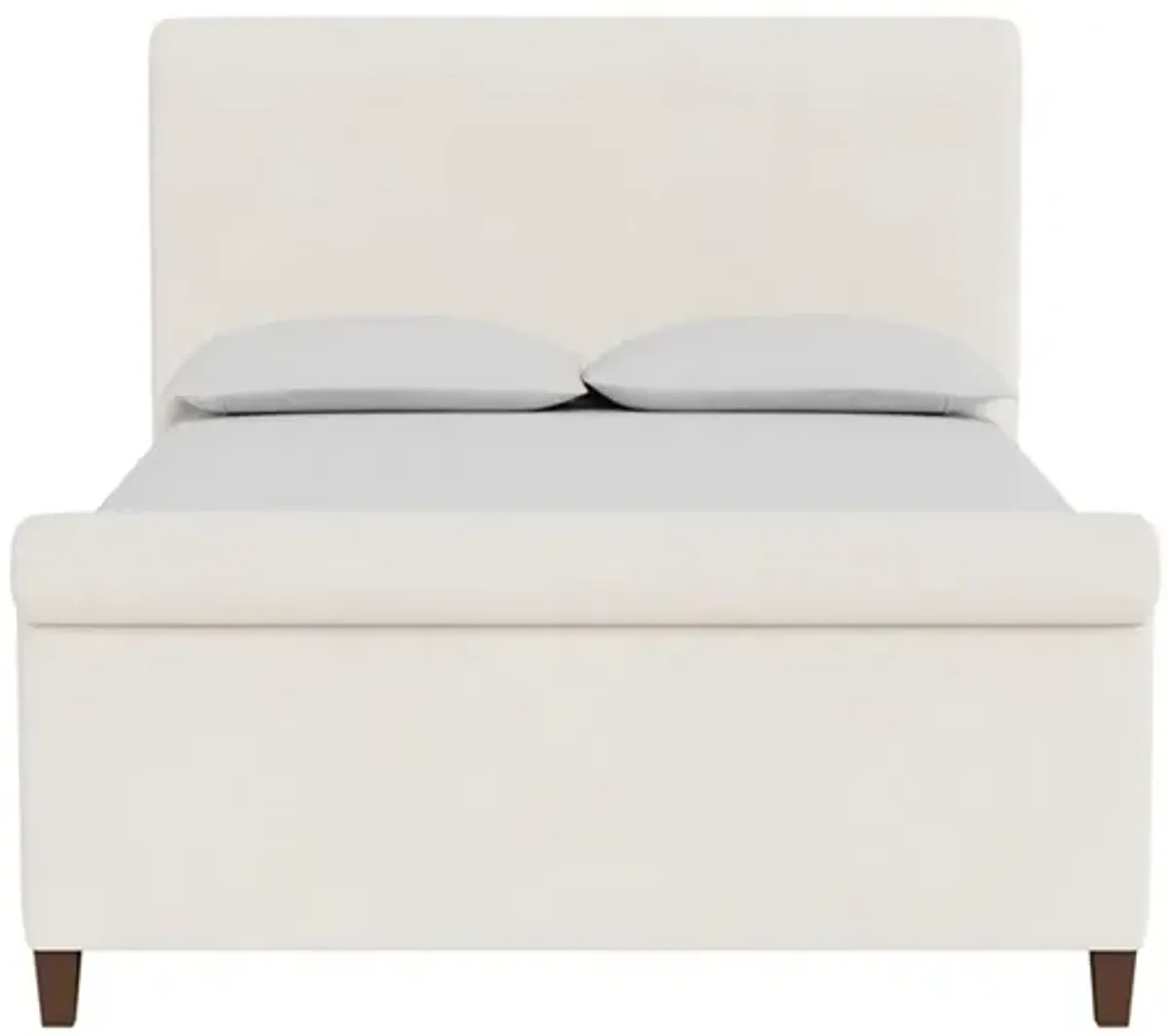 Marleigh Mascarpone Sustain Performance Basket Weave Bed - Queen