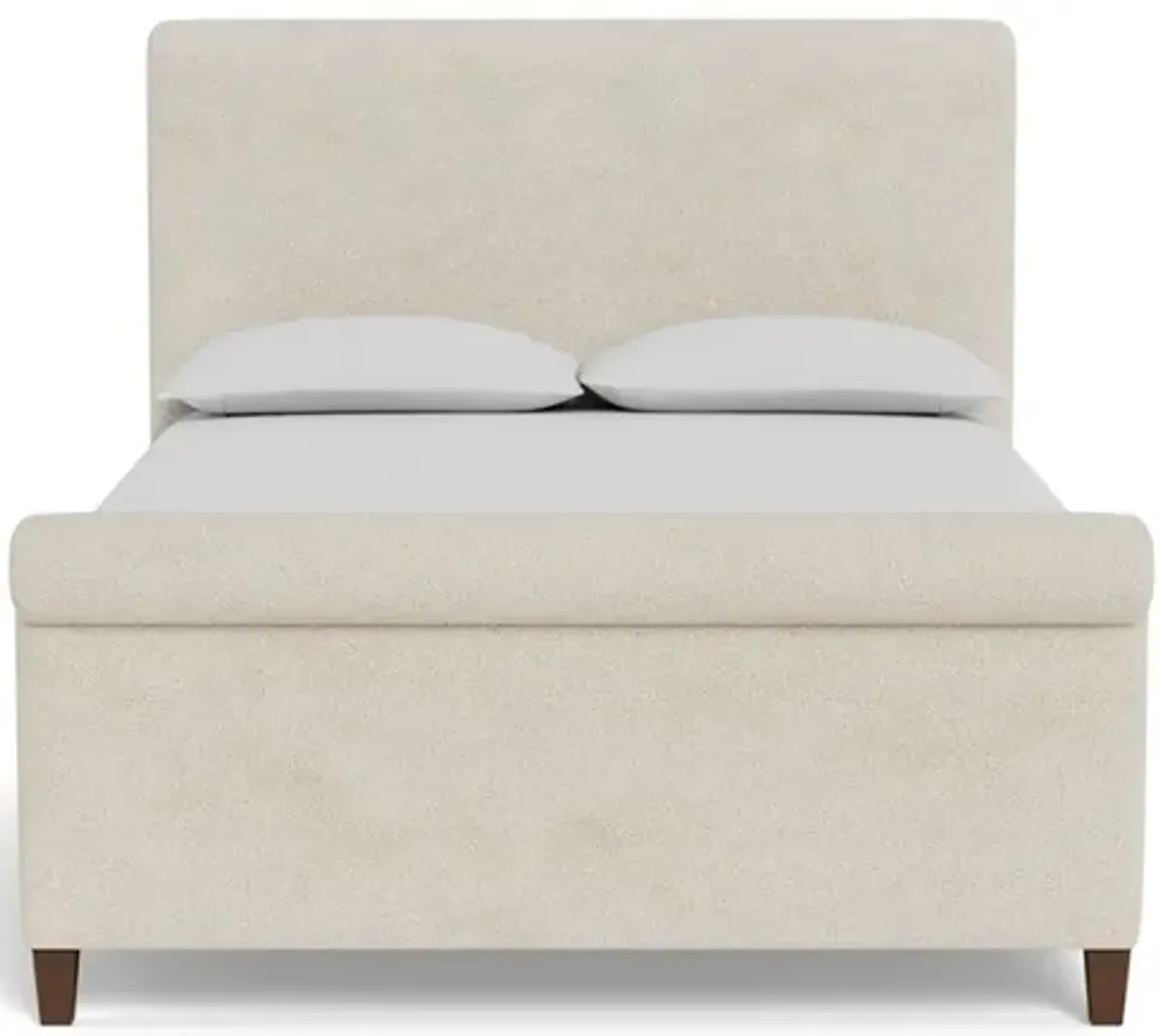 Marleigh Sugar Cookie Performance Boucle Weave Bed - King