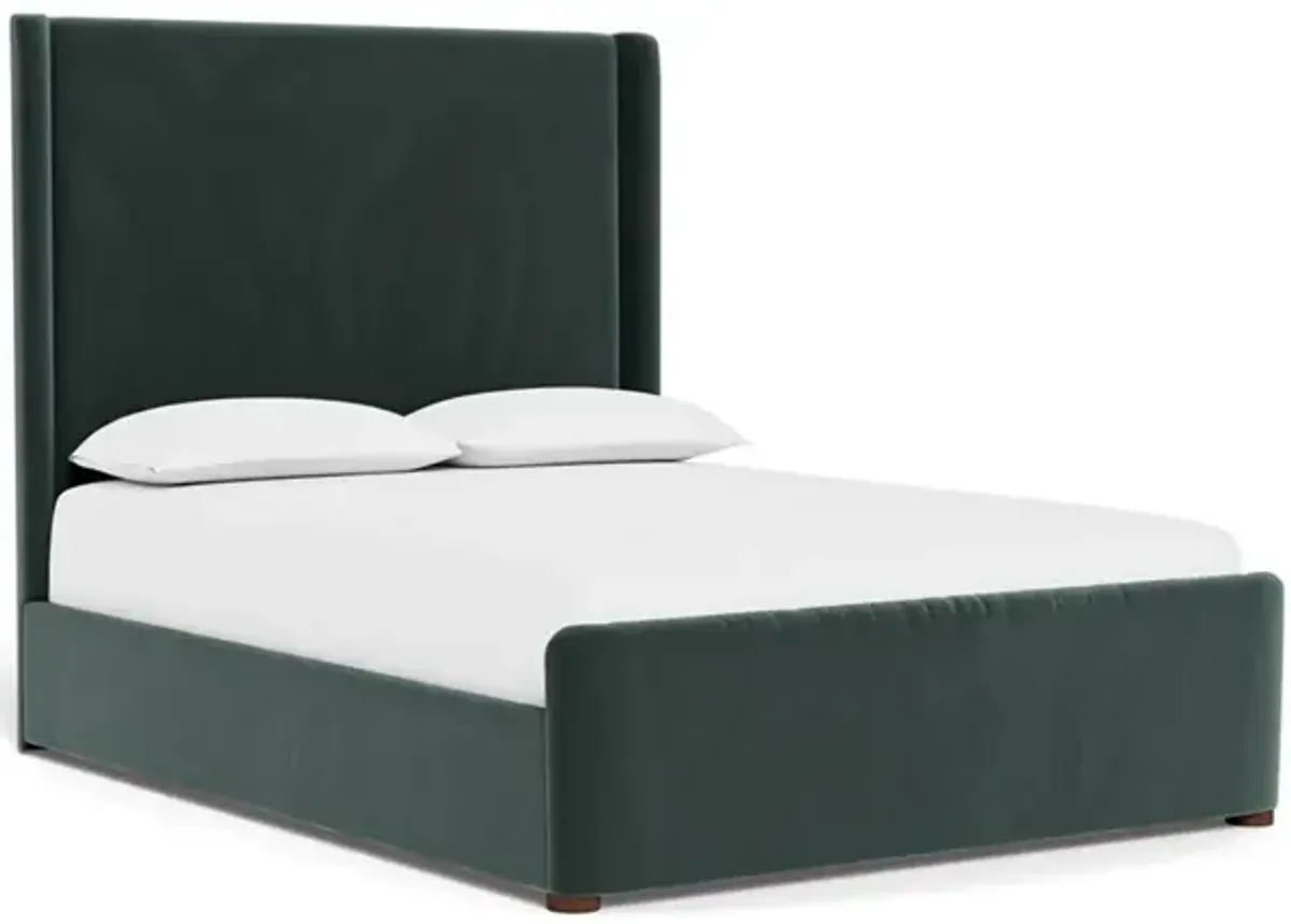 Althea Lagoon Performance Velvet Bed - Queen