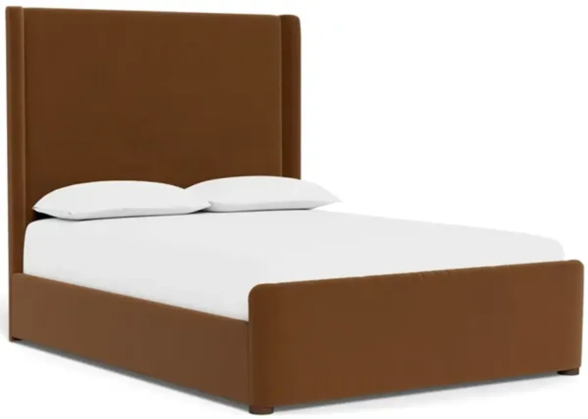 Althea Spice Performance Velvet Bed - Queen