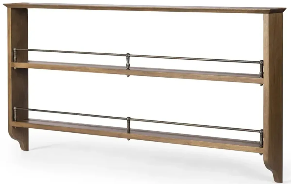 Faria Tan Oak Plate Rack