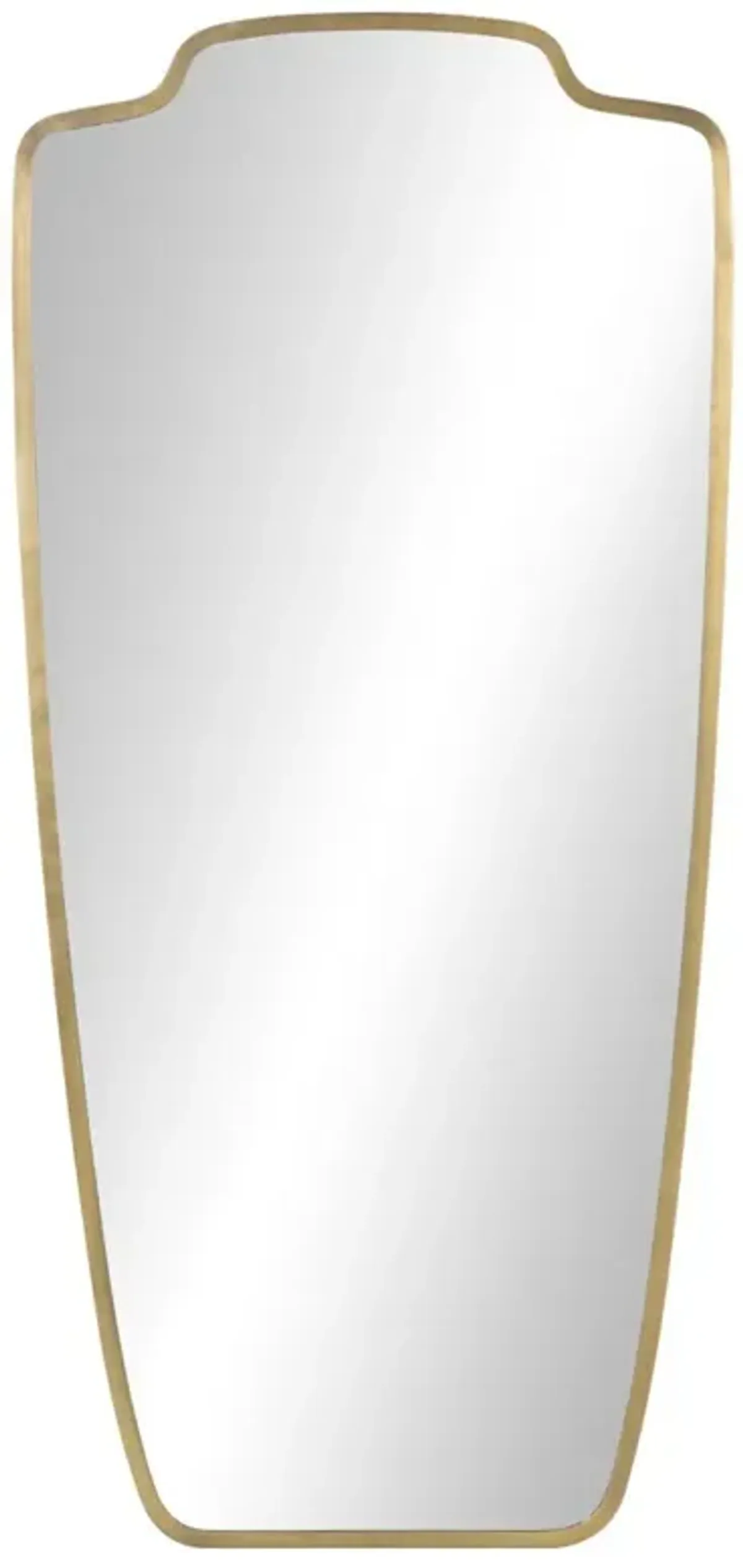 Ellis French Country Antique Brass Iron Wall Mirror