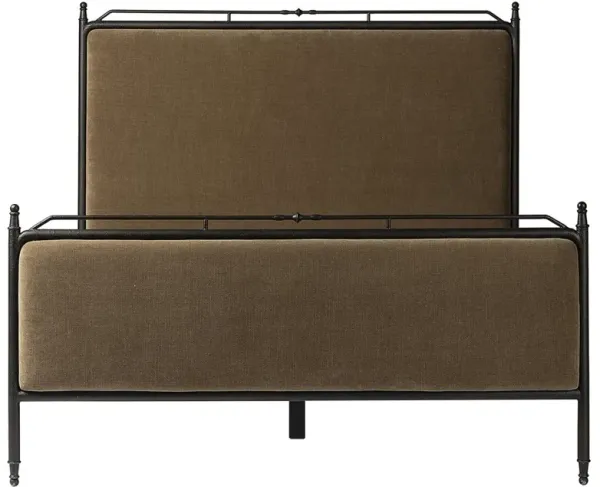 Leyla Altair Mushroom Iron Bed - Queen