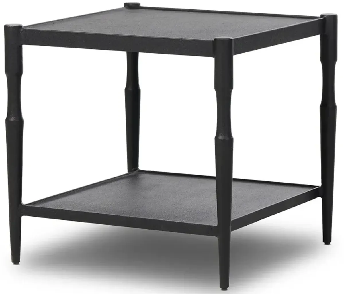 Augusta Textured Iron End Table