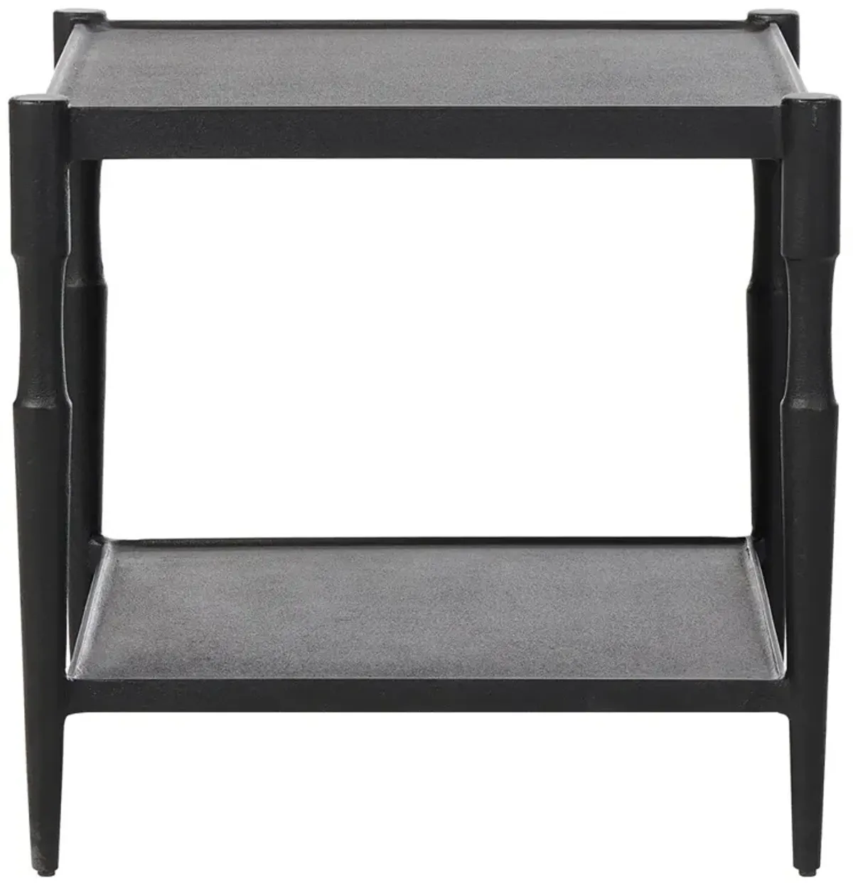 Augusta Textured Iron End Table