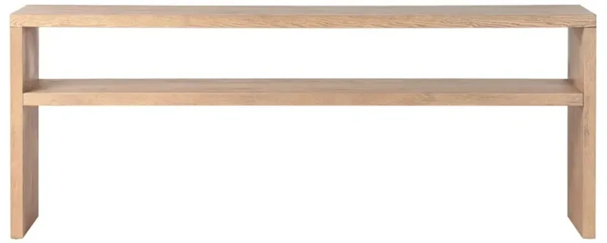 Hathaway Toasted Ash Console Table