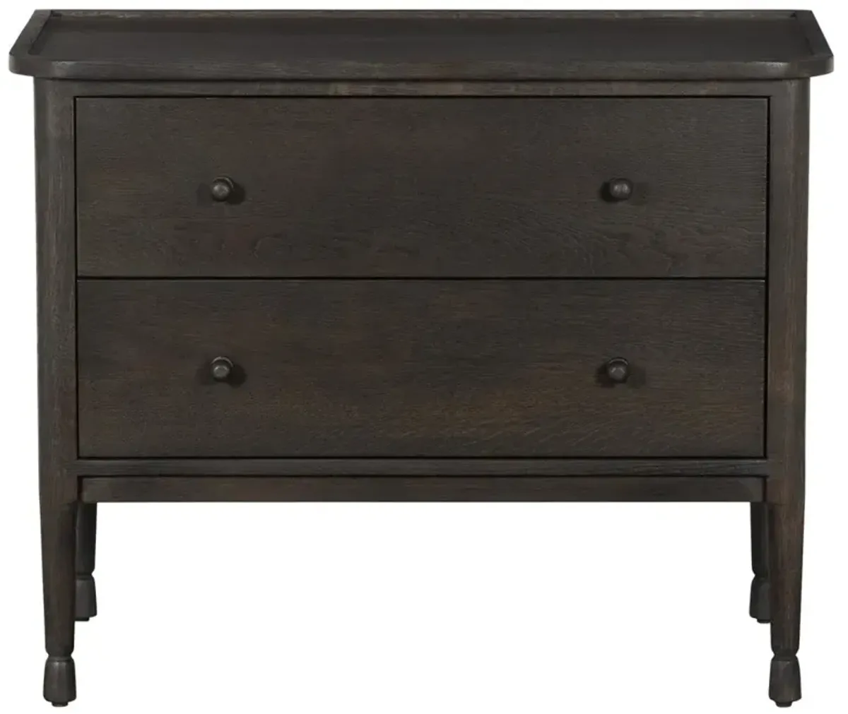 Franny Espresso Oak Nightstand