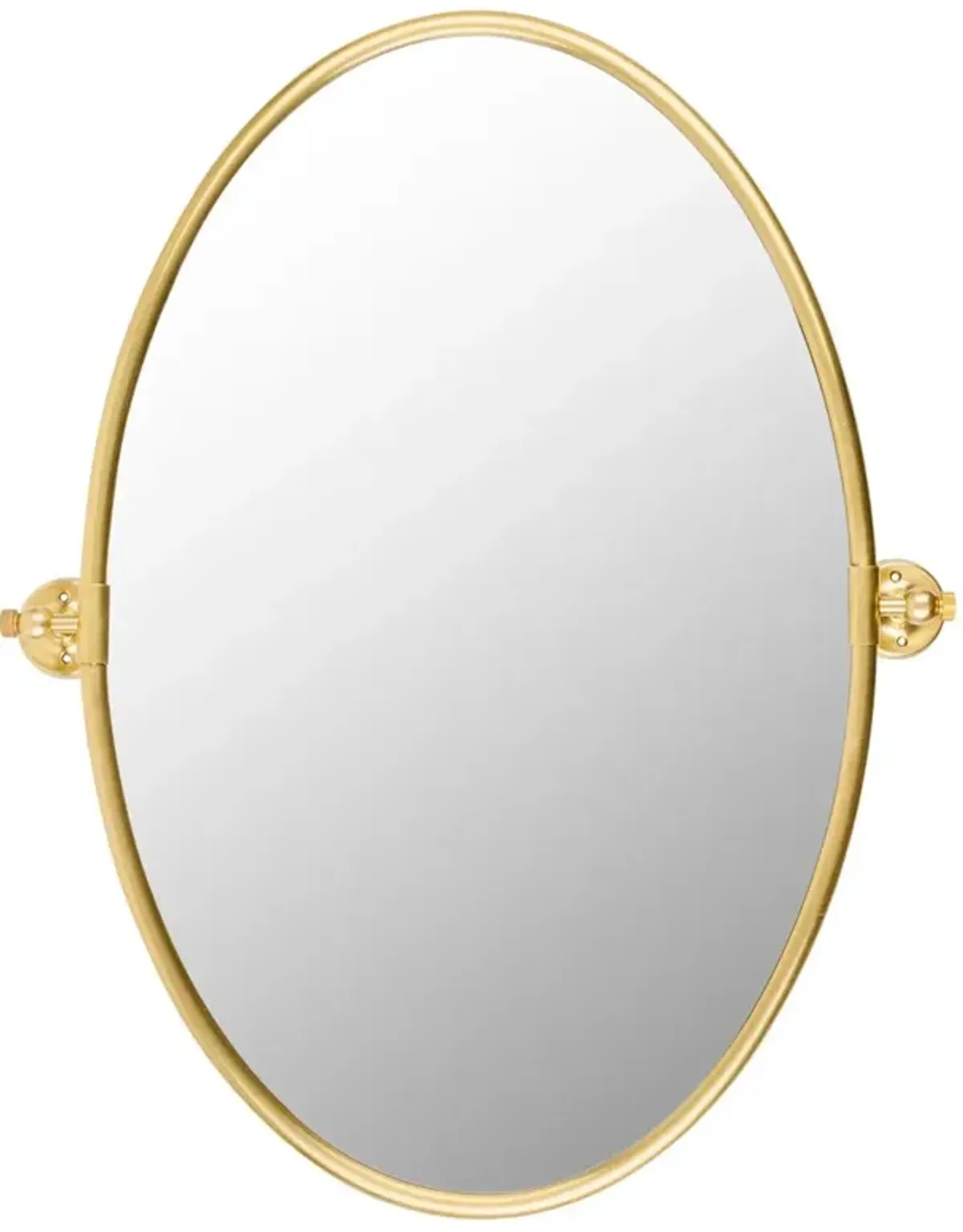 Talitha Modern Classic Antique Gold Oval Wall Mirror