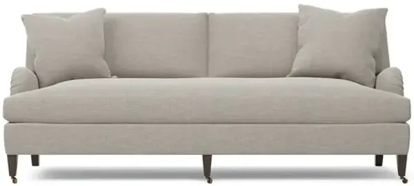 Cordelia Dove Performance Bench Cushion Sofa - 93"