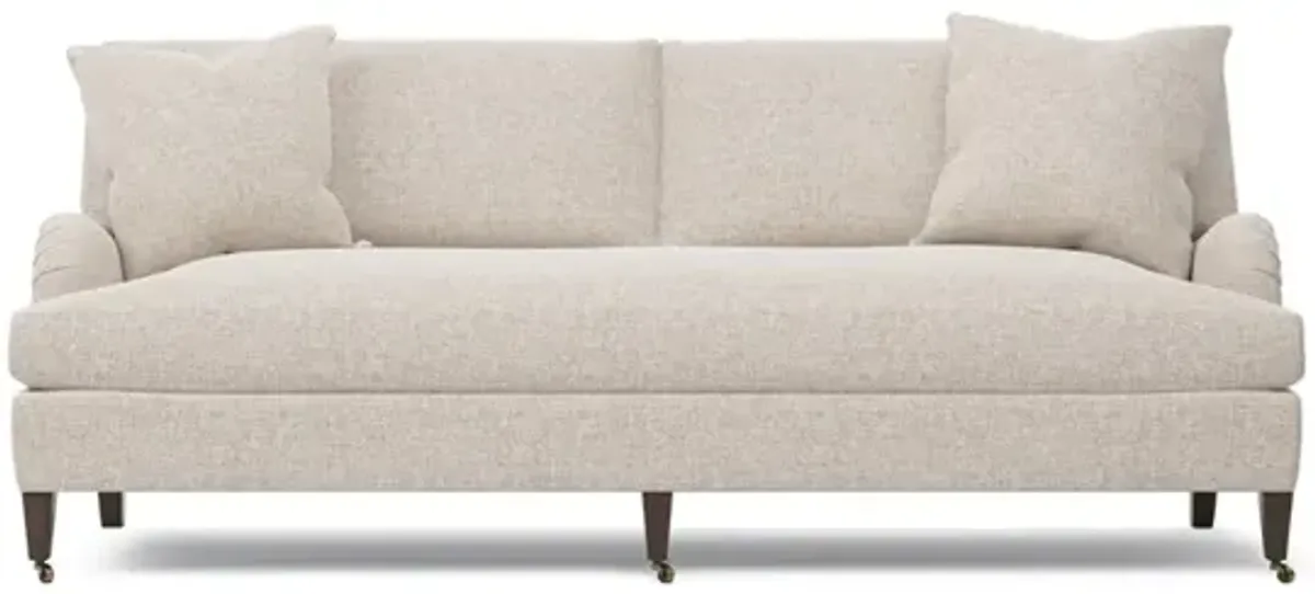 Cordelia Straw Performance Bench Cushion Sofa - 93"