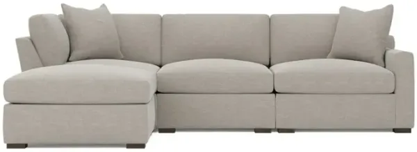 Kamryn Dove Performance Modular 4-Piece Chaise Sectional - Left Chaise - 115”