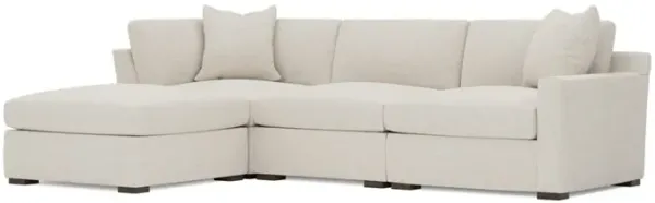 Kamryn Sea Salt Performance Modular 4-Piece Chaise Sectional - Left Chaise - 115”