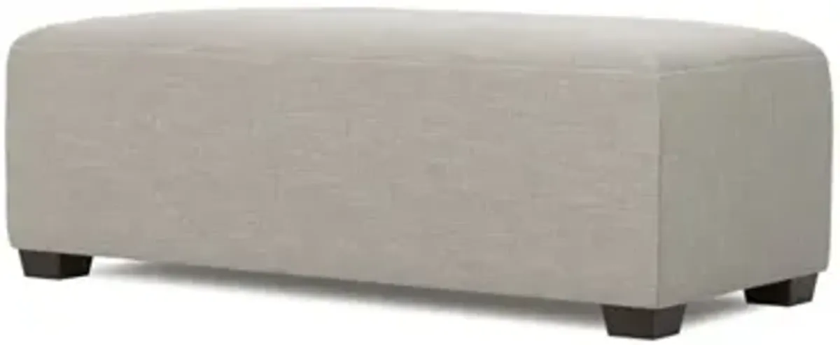 Macklin Dove Performance Rectangular Ottoman - 53”