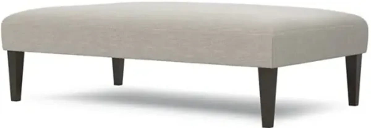 Kavita Dove Performance Rectangular Ottoman - 63”