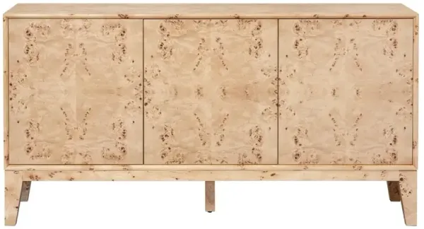 Marlo Modern Classic Light Burl Sideboard