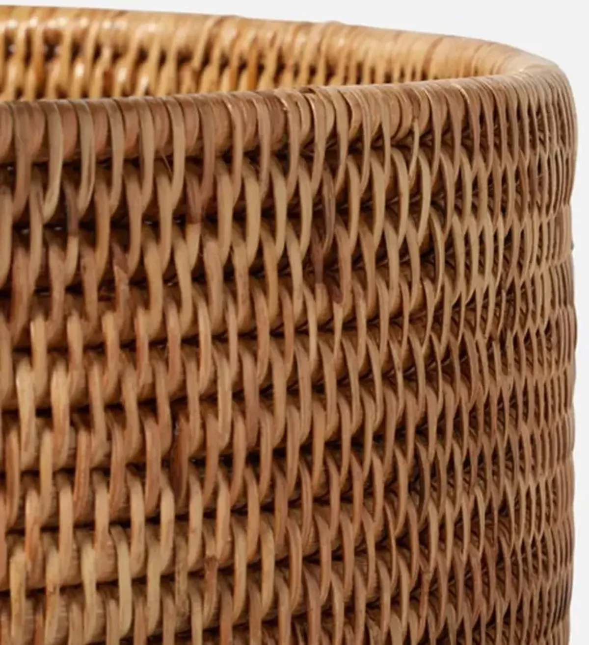 Pigeon and Poodle Antalya Coastal Beach Natural Rattan Hamper - Small