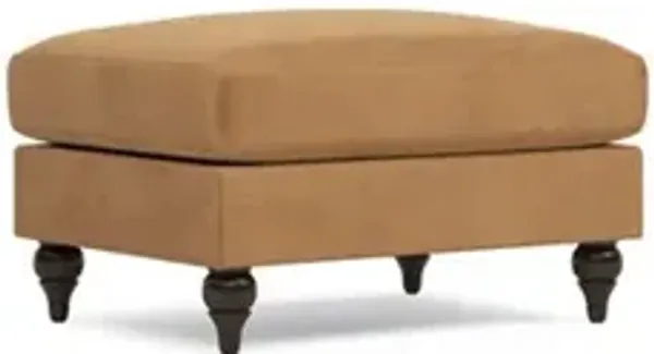 Rosehill Gingerbread Performance Velvet Ottoman