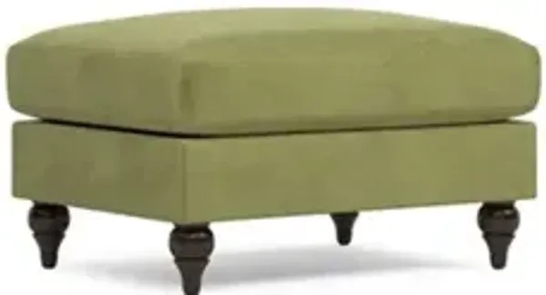Rosehill Citrus Grove Performance Velvet Ottoman