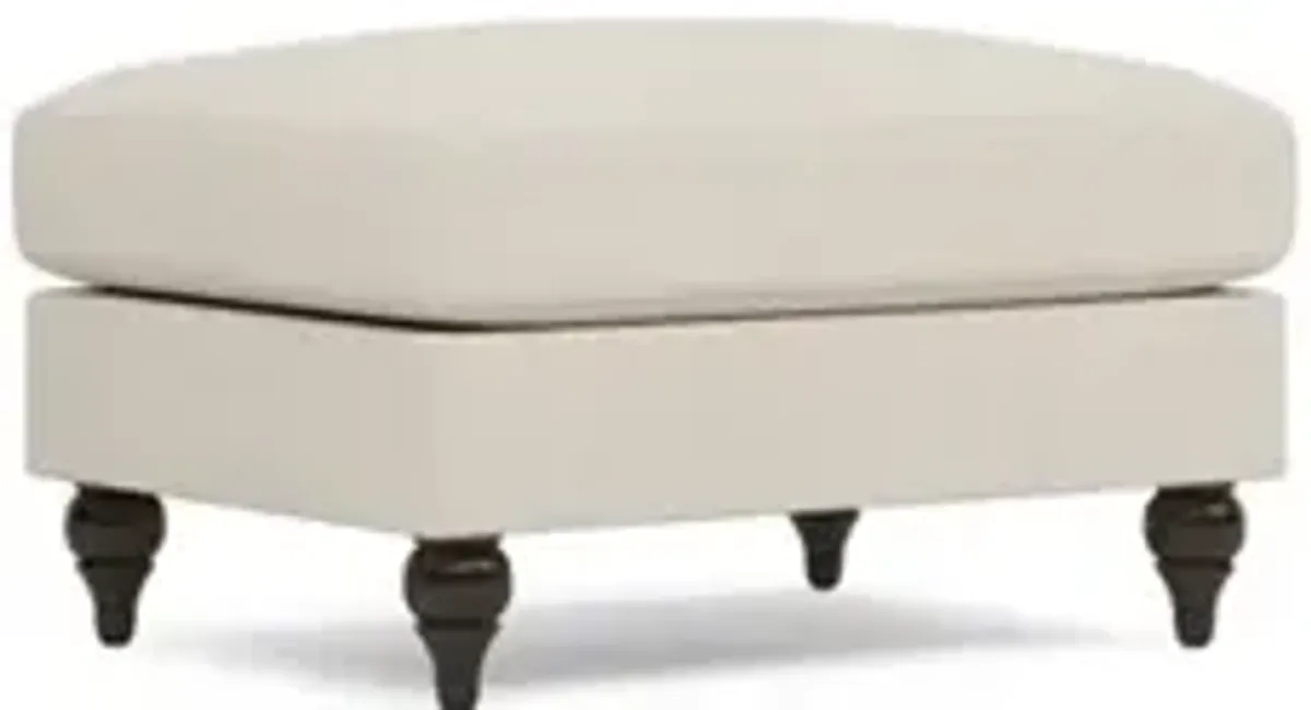 Rosehill Coconut Cream Performance Ottoman
