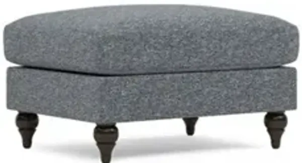 Rosehill Fisherman Blue Performance Ottoman