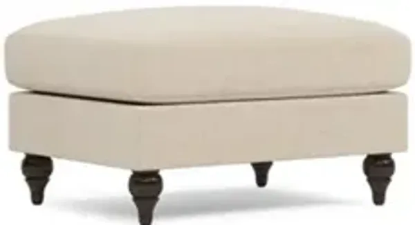 Rosehill Parchment Performance Ottoman