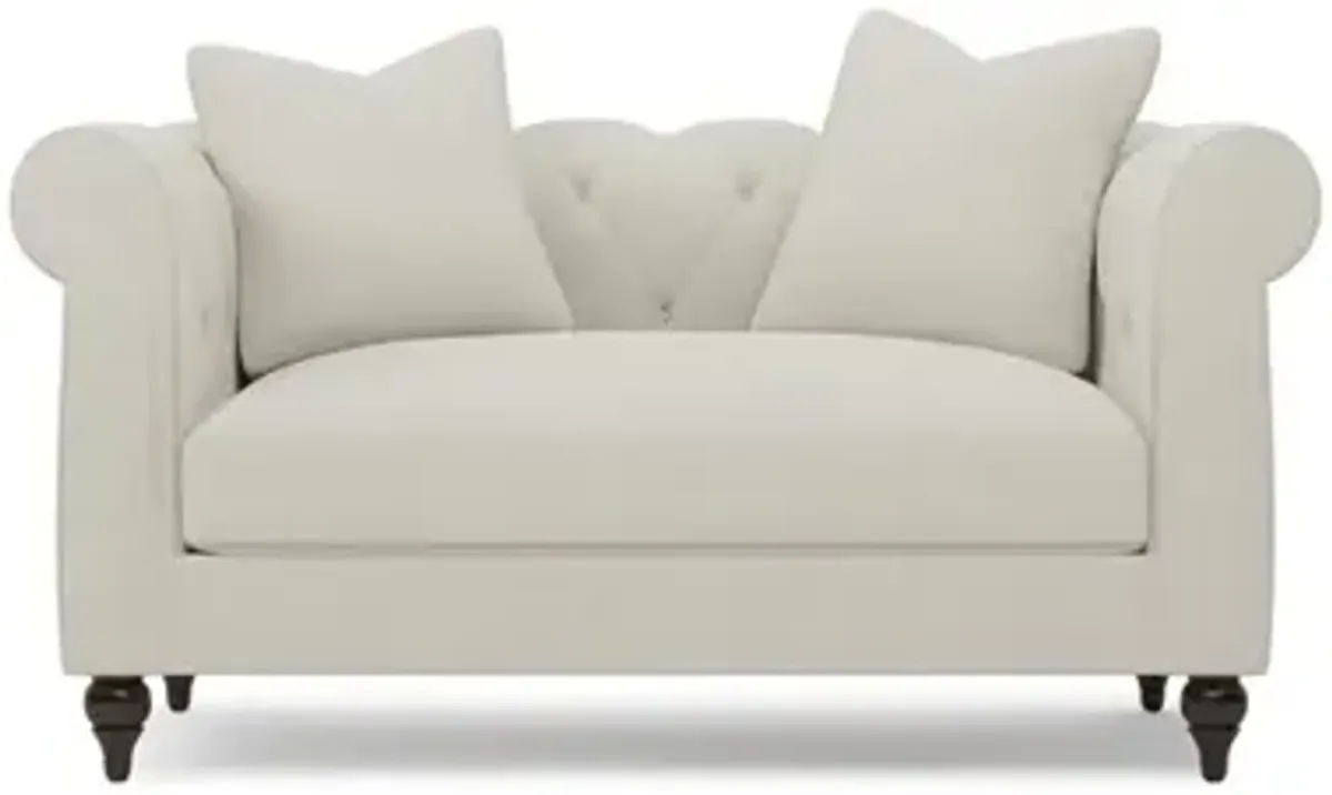 Rosehill Grey Pearl Performance Loveseat - 63"
