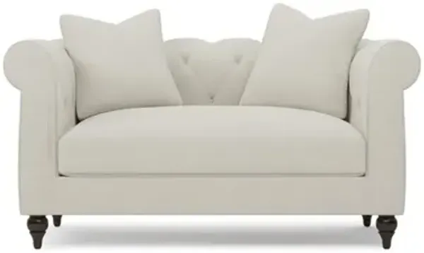 Rosehill Grey Pearl Performance Loveseat - 63"
