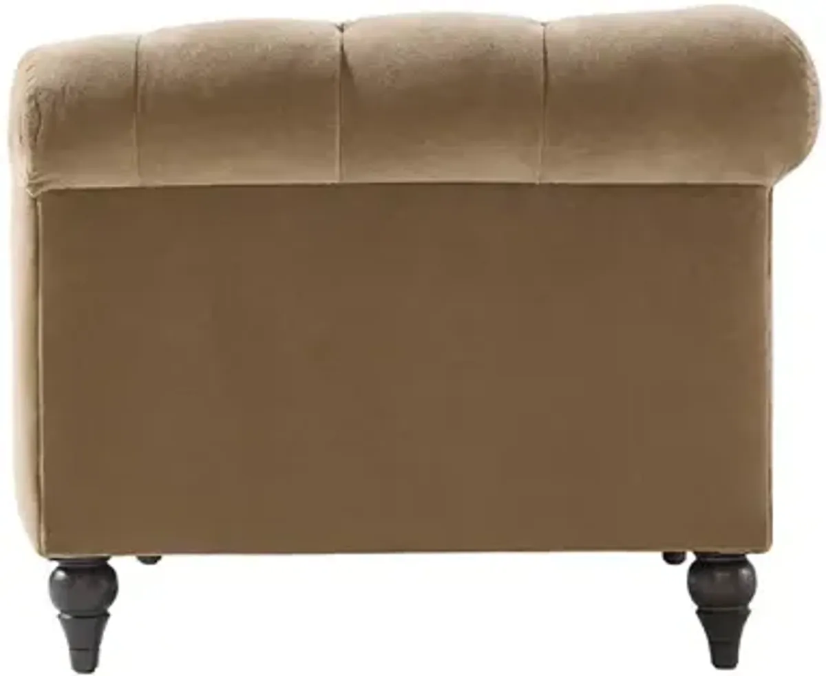 Rosehill Parchment Performance Loveseat - 63"