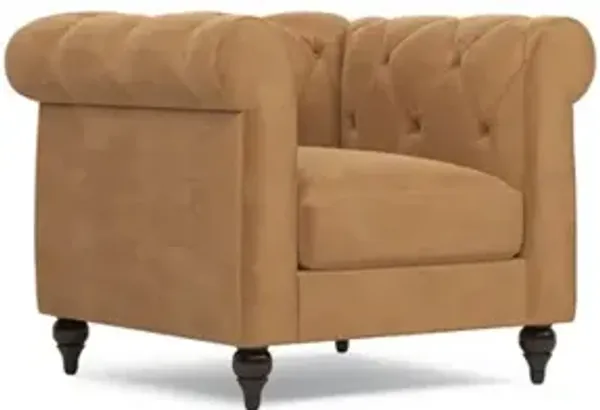 Rosehill Gingerbread Performance Velvet Chair