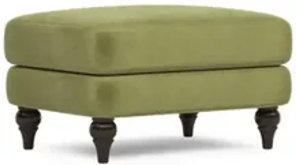 Willett Citrus Grove Performance Velvet Ottoman