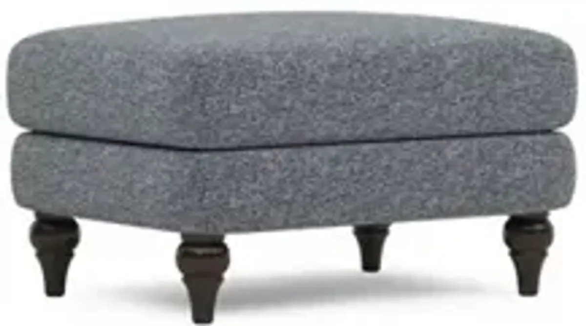 Willett Fisherman Blue Performance Ottoman