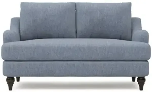 Willett Nantucket Blue Performance Loveseat - 60"