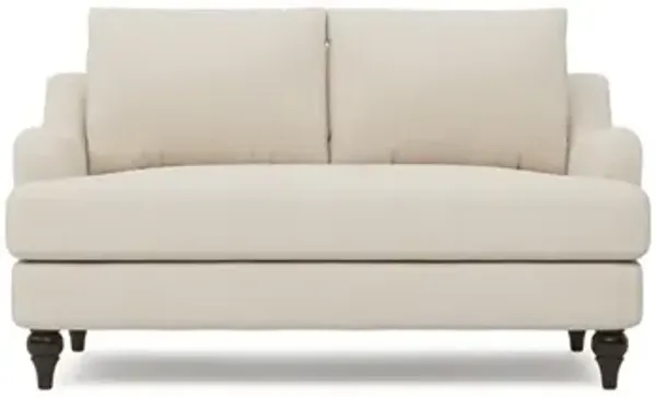 Willett Coconut Cream Performance Loveseat - 60"