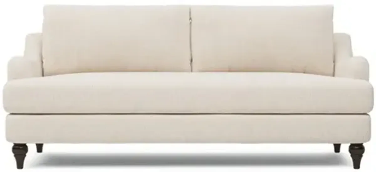 Willett Truffle Salt Performance Sofa - 81"
