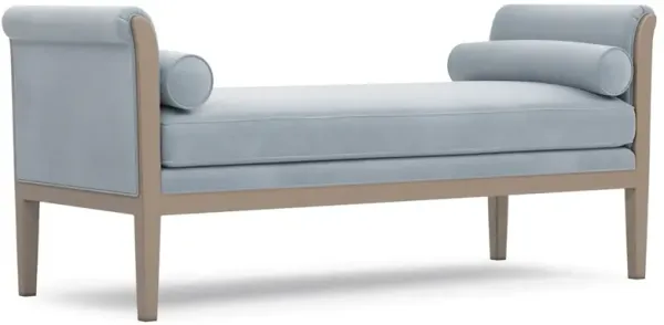 Gilbert Spring Sky Velvet Daybed