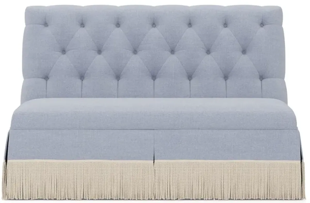 Nicolas White Lace Performance Banquette
