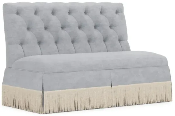 Nicolas Coastal Haze Velvet Banquette